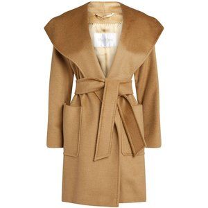MaxMara RIALTO Hooded Coat Size 8 US / 42 IT
